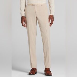 Jos. A. Bank Light Beige Traveler Dress Pants
